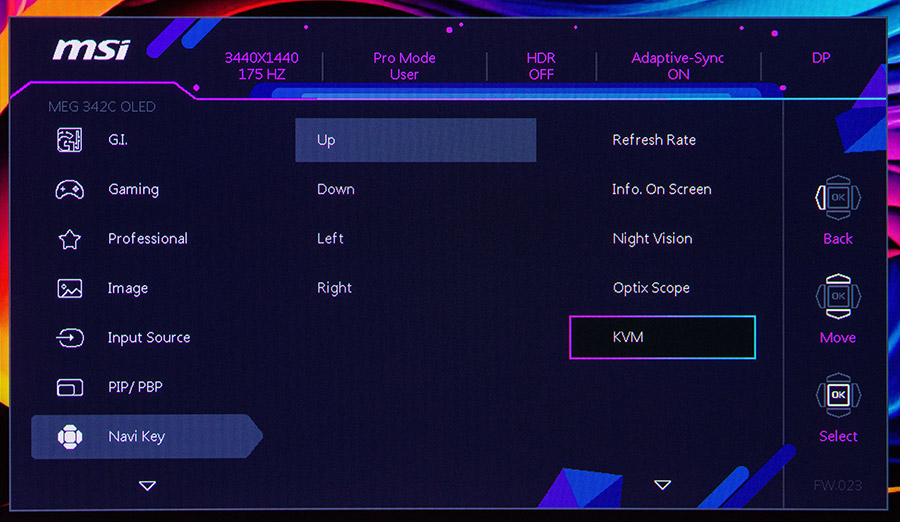 MSI MEG 342C QD-OLED