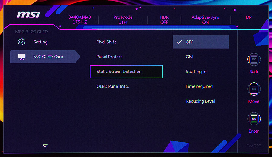MSI MEG 342C QD-OLED
