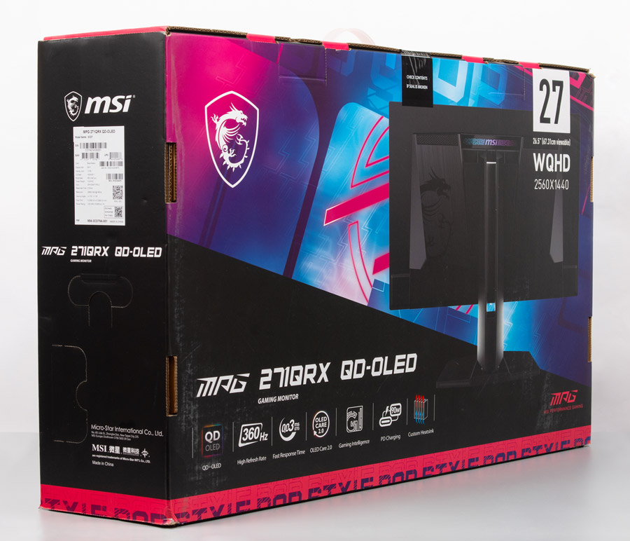 MSI MPG 271QRX QD-OLED