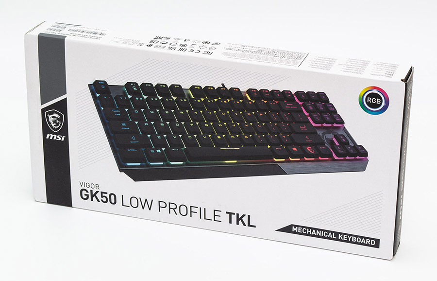 MSI Vigor GK50 Low Profile TKL