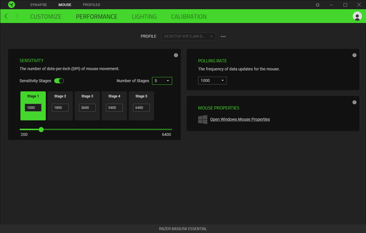 Razer Basilisk Essential