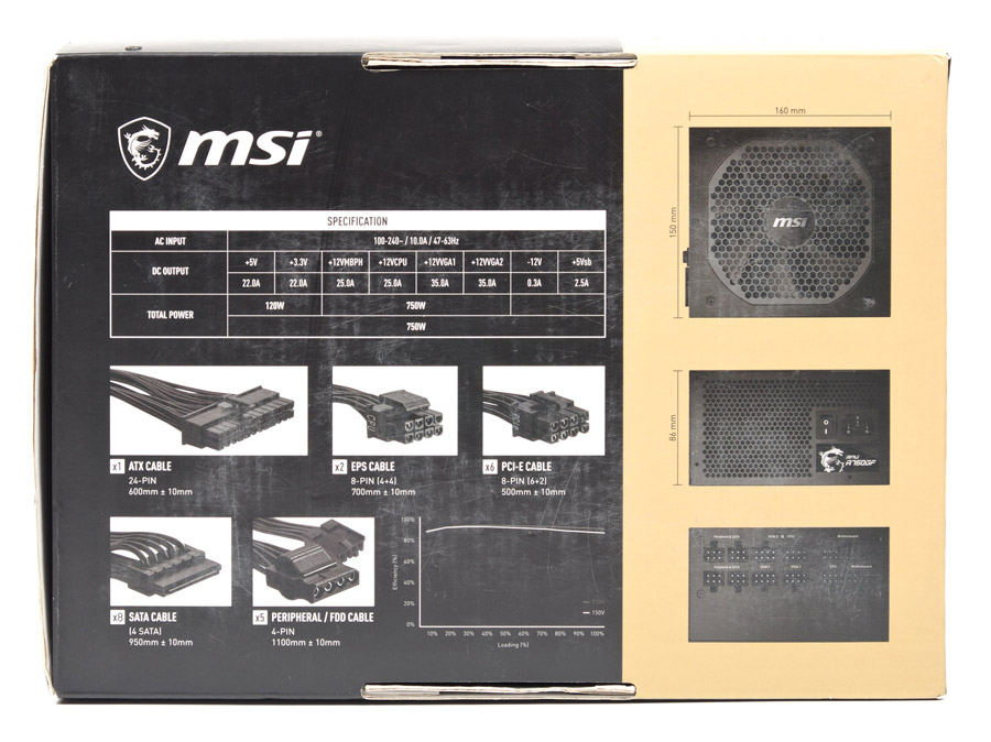 MSI MPG A750GF