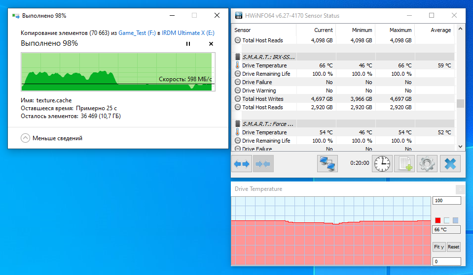 GoodRAM IRDM Ultimate X PCIe GEN 4 x4 NVMe M.2 1000GB