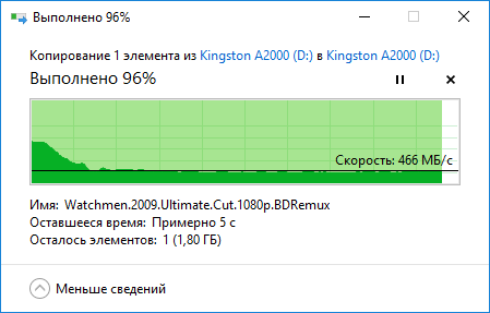 Kingston SSD A2000 NVMe PCIe SSD 1000GB