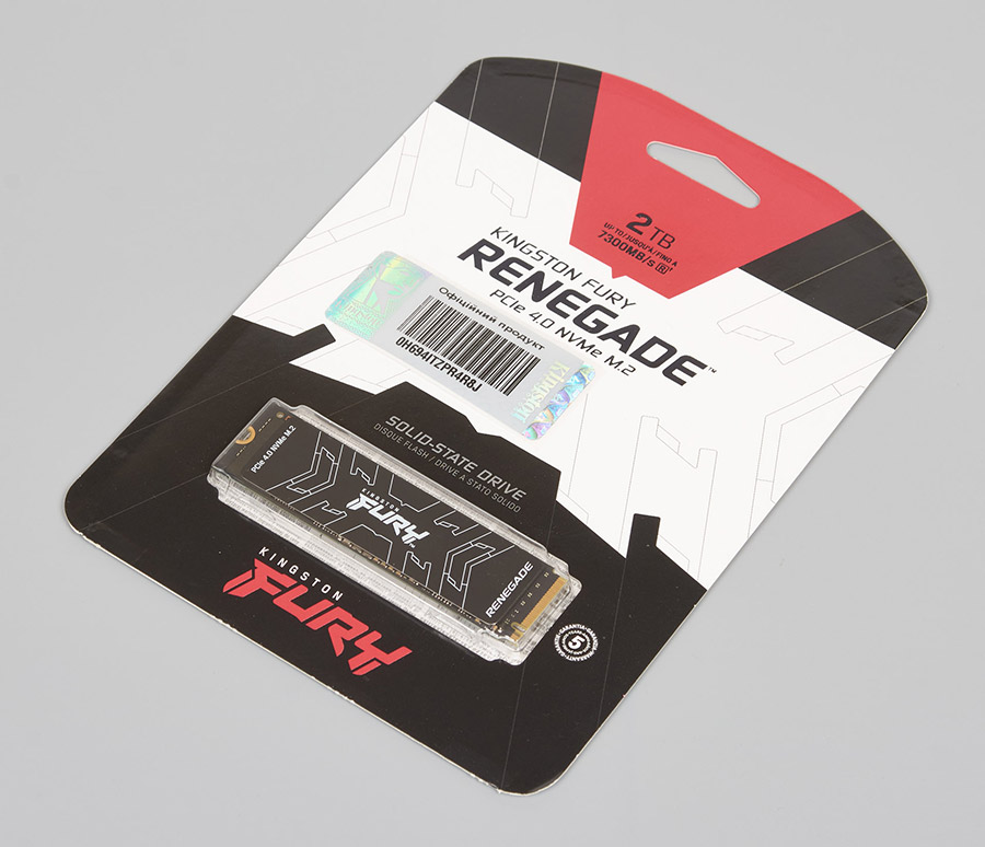 Kingston Fury Renegade PCIe 4.0 NVMe M.2 2TB