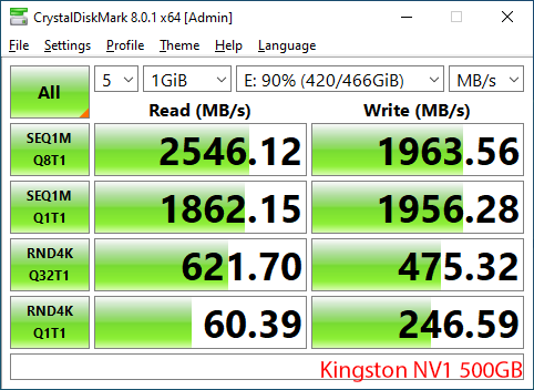 Kingston NV1 500GB