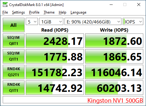 Kingston NV1 500GB