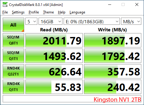 Kingston NV1 2TB