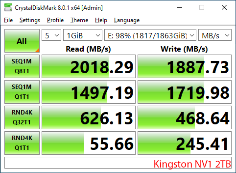 Kingston NV1 2TB