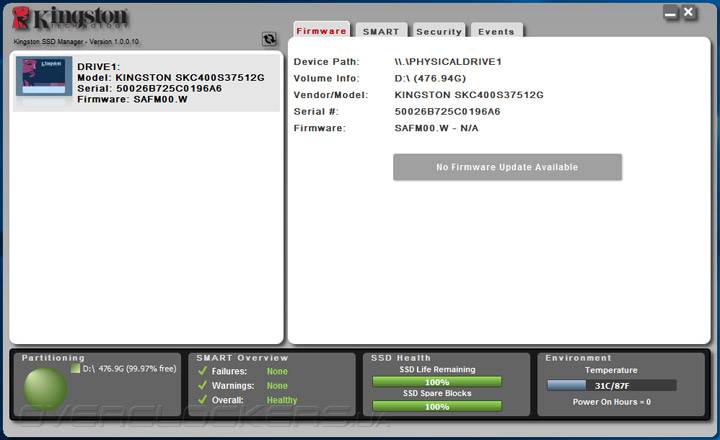 Kingston SSDNow KC400 512GB