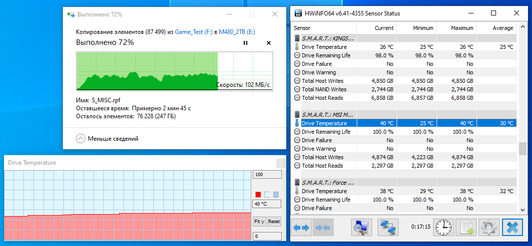 MSI Spatium M480 PCIe 4.0 NVMe M.2 2TB