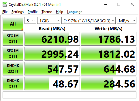 MSI Spatium M480 PCIe 4.0 NVMe M.2 2TB