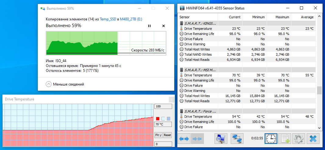 MSI Spatium M480 PCIe 4.0 NVMe M.2 2TB