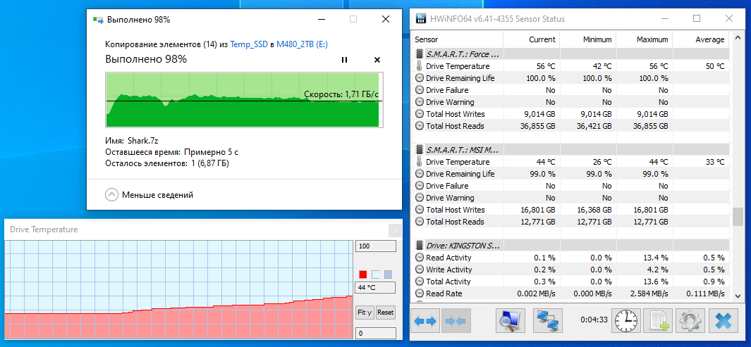 MSI Spatium M480 PCIe 4.0 NVMe M.2 2TB