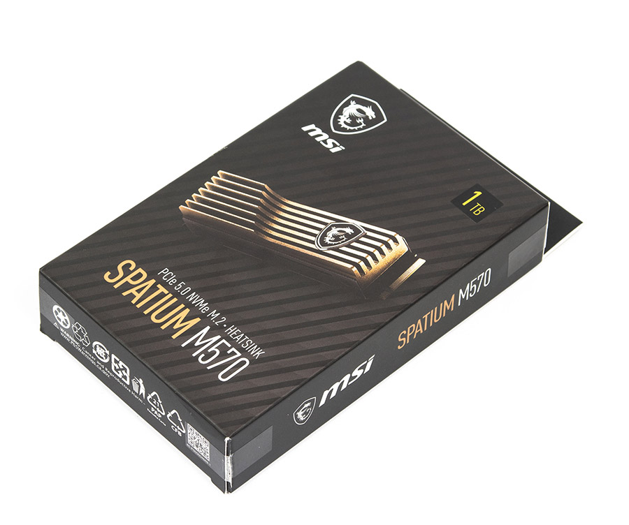 MSI Spatium M570 PCIe 5.0 NVMe M.2 HS 1TB