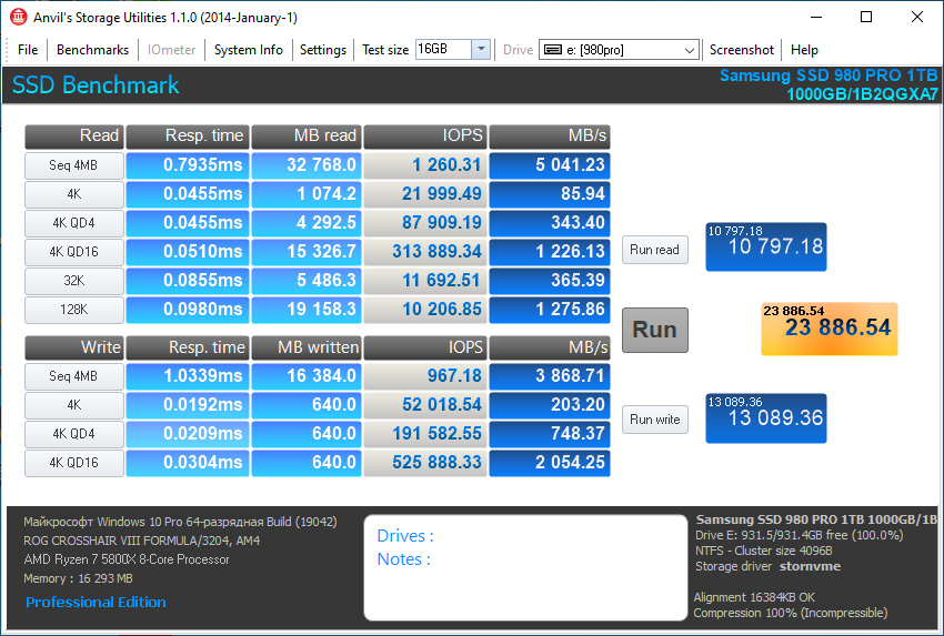 Samsung 980 PRO 1TB