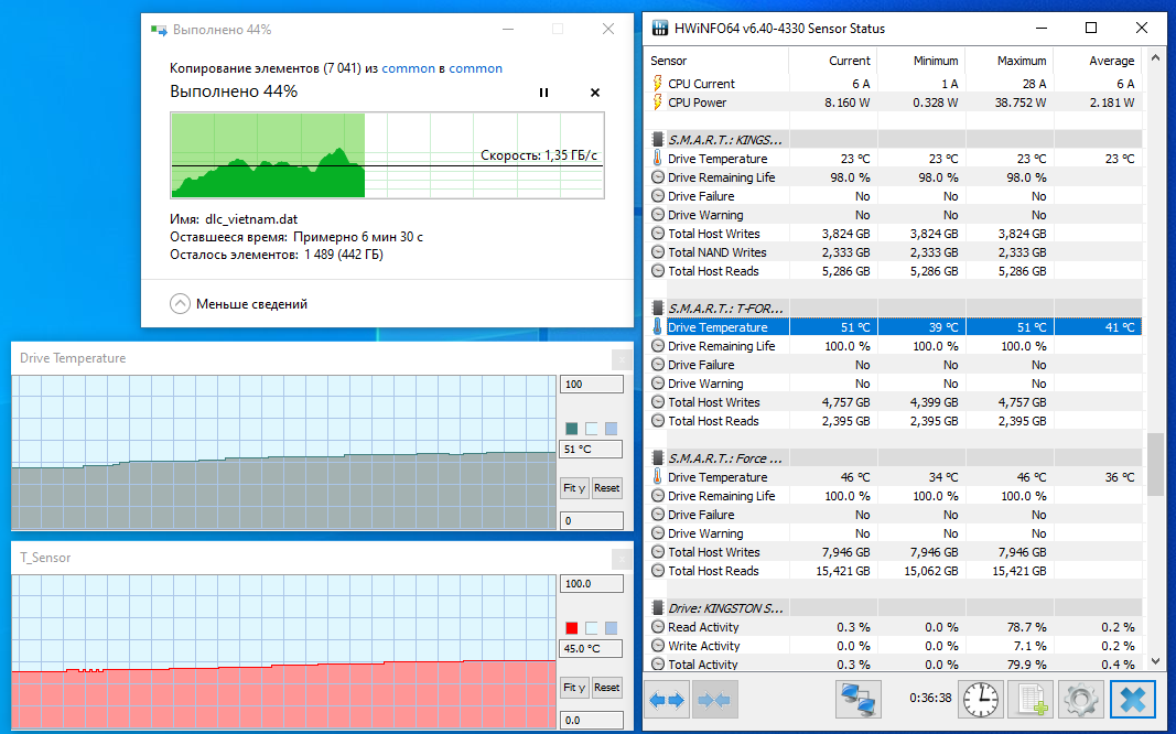 Team T-Force CARDEA Ceramic C440 M.2 PCIe 4.0 1TB