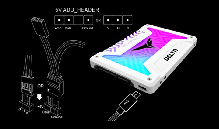 Team T-Force Delta RGB SSD 250GB