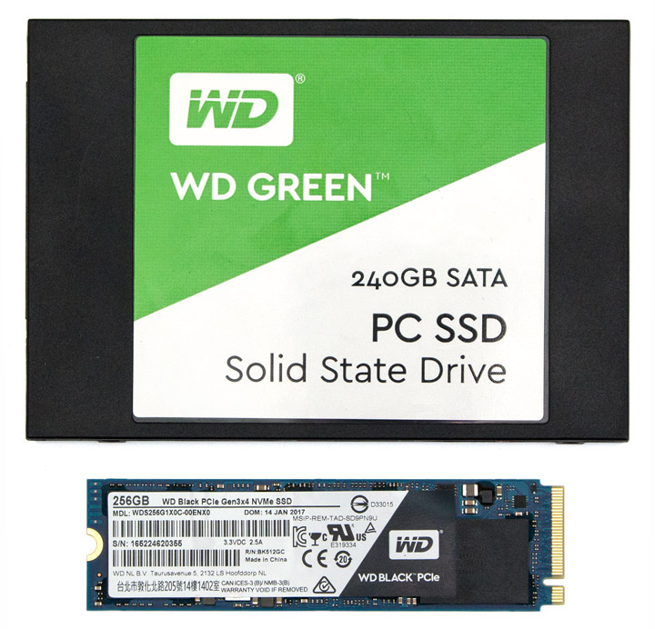 WD Black PCIe SSD 256GB (WDS256G1X0C)