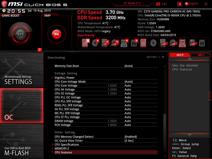 Изучение разгонного потенциала Intel Core i5-9600K