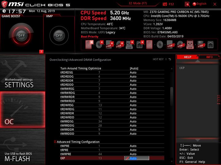 Изучение разгонного потенциала Intel Core i5-9600K