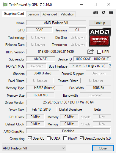 AMD Radeon VII