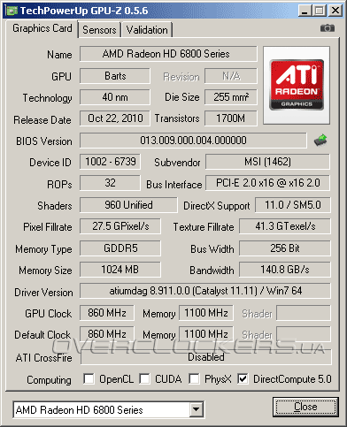 MSI R6850 Cyclone 1GD5 Power Edition/OC