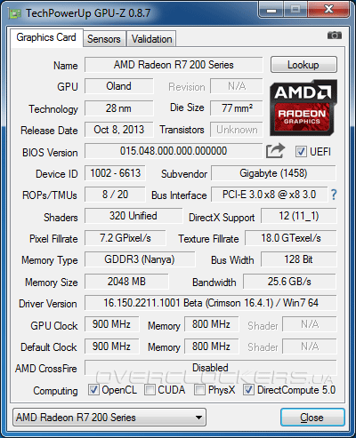   Amd Radeon R7 200 Series  Windows 7 64 Bit -  8