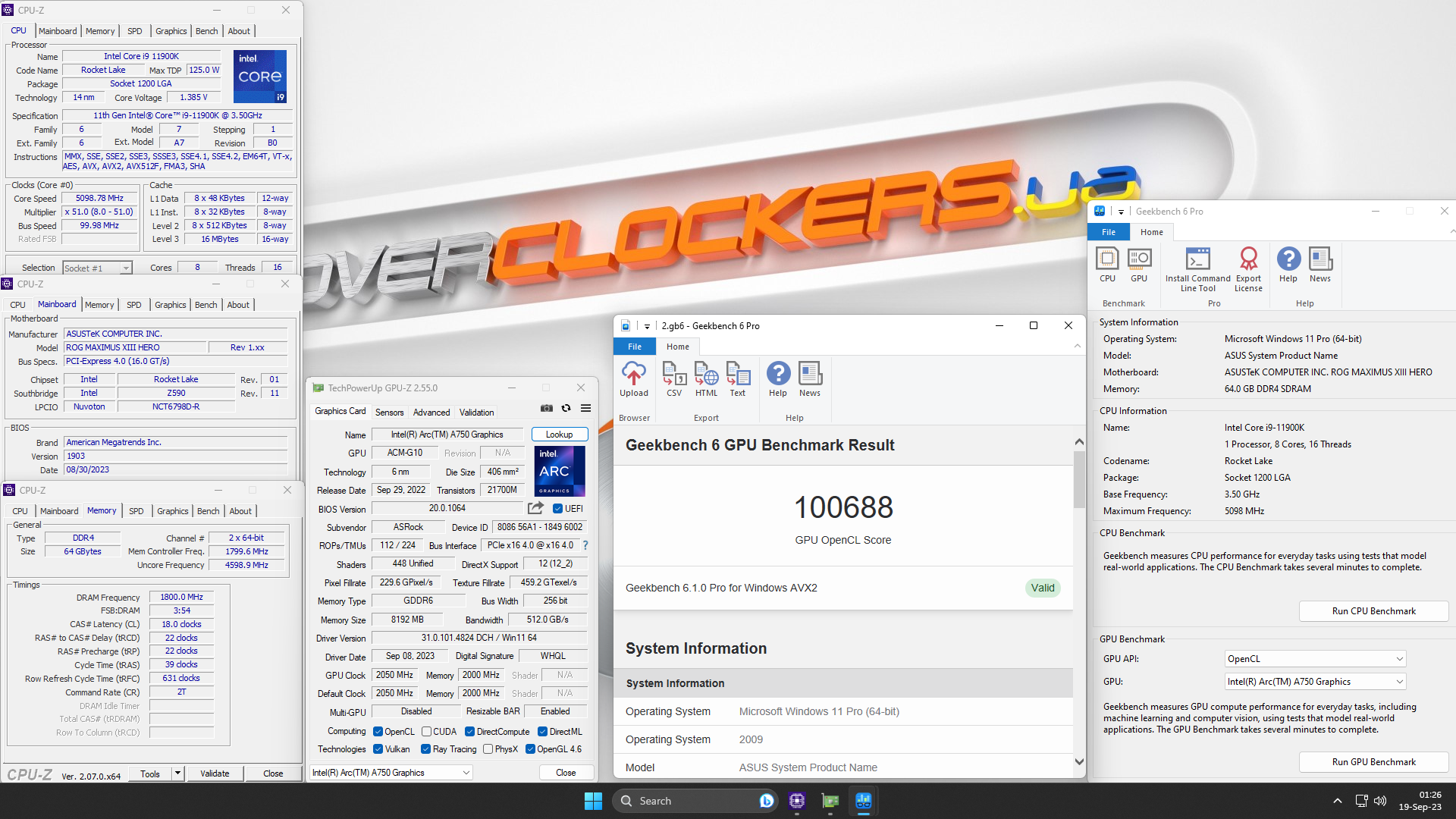 ASRock Intel Arc A750 Challenger D 8GB OC