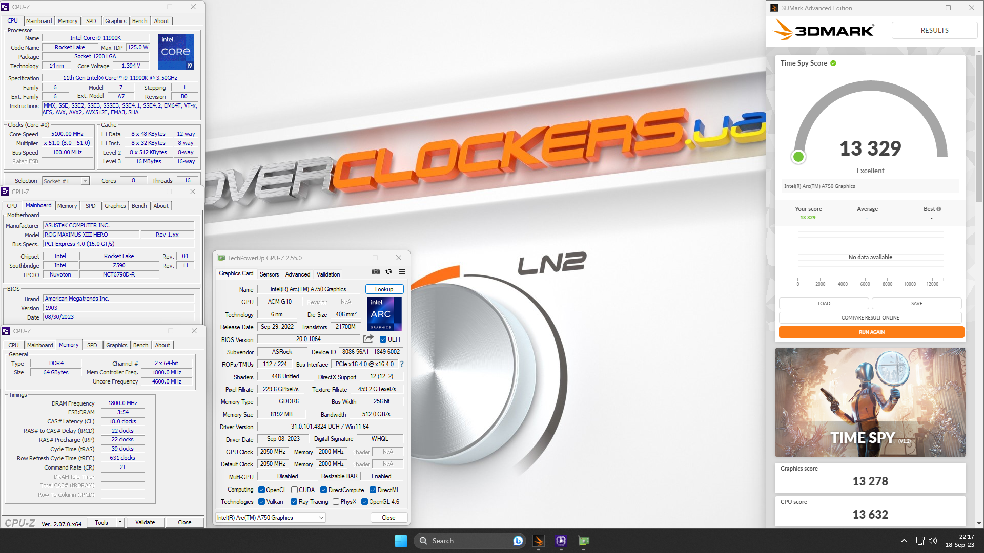 ASRock Intel Arc A750 Challenger D 8GB OC