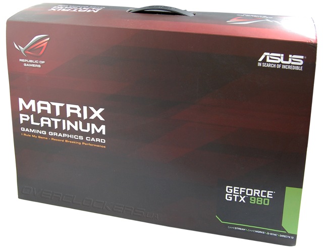 ASUS MATRIX-GTX980-P-4GD5