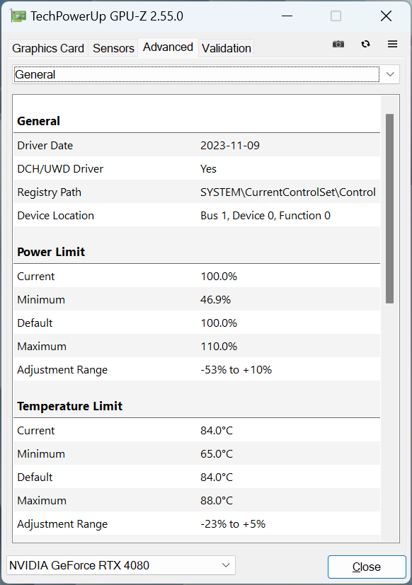 ASUS PROART-RTX4080-O16G