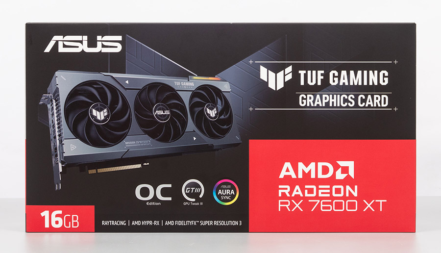 ASUS TUF-RX7600XT-O16G-GAMING