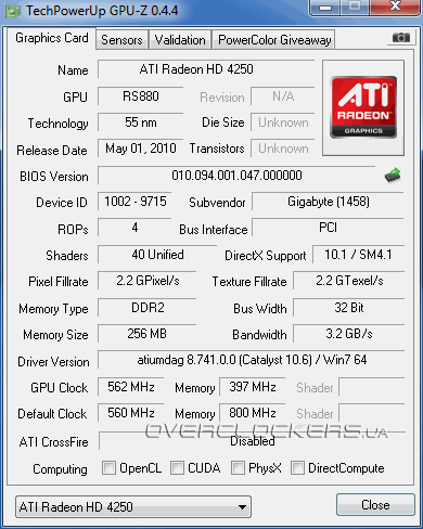 AMD Radeon HD 4250