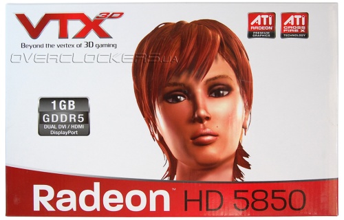 VTX3D HD 5850 1GB GDDR5 (VX5850 1GBD5-DH)