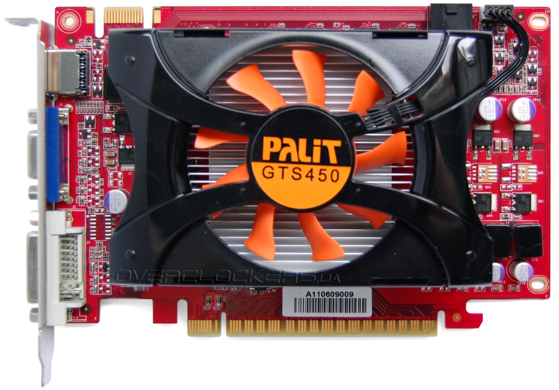 GeForce GTS 450 в сочетании с памятью DDR3 в исполнении Palit и ...