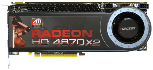 Видеокарта Force3D Radeon HD 4870 X2