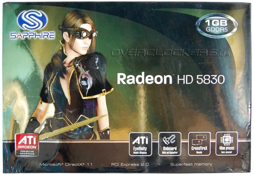 Sapphire HD5830 1GB GDDR5 (11169-00-10R)