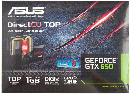 ASUS GTX650-DCT-1GD5