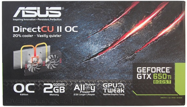 ASUS GTX650TIB-DC2OC-2GD5