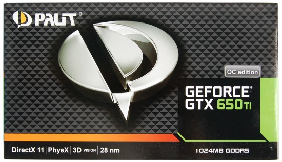 Palit GeForce GTX 650 Ti OC 1024MB GDDR5