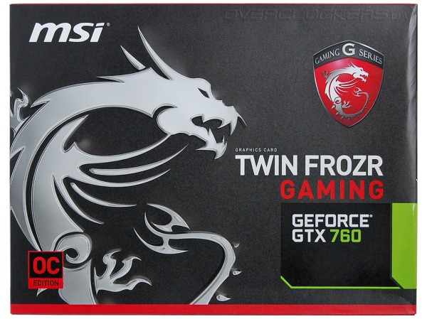 MSI N760 TF 2GD5/OC