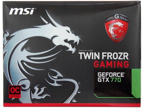 MSI N770 TF 2GD5/OC MSI N770 TF 2GD5/OC