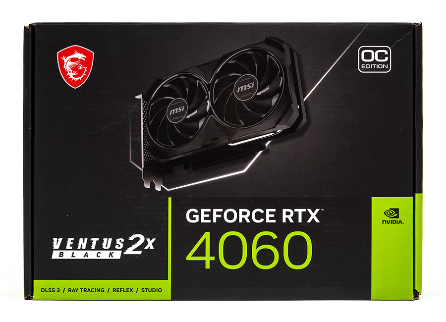 MSI GeForce 4060 Ventus 2X Black 8G OC та Intel Ark A750