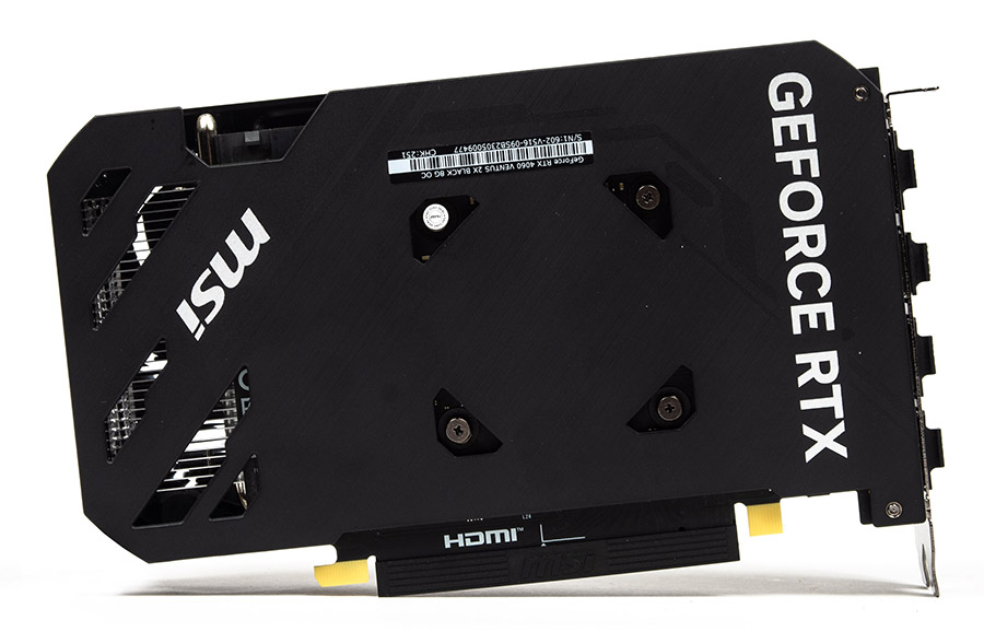 MSI GeForce 4060 Ventus 2X Black 8G OC та Intel Ark A750