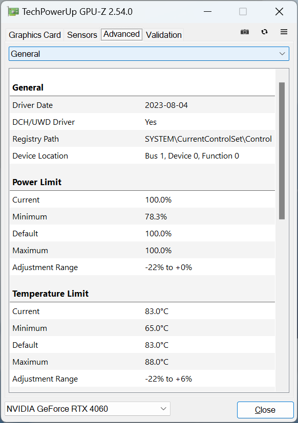 MSI GeForce 4060 Ventus 2X Black 8G OC та Intel Ark A750