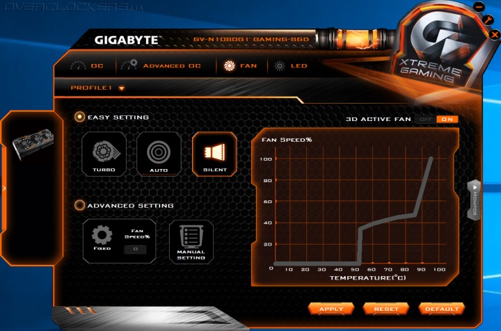 Gigabyte GV-N1080G1 GAMING-8GD