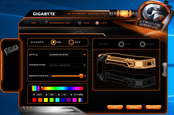 Gigabyte GV-N1080G1 GAMING-8GD