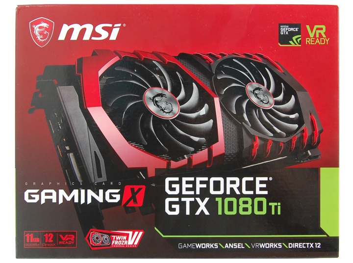 MSI GeForce GTX 1080 Ti Gaming X 11G