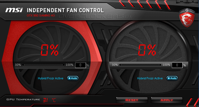 MSI GTX 980 Gaming 4G MSI GTX 980 Gaming 4G